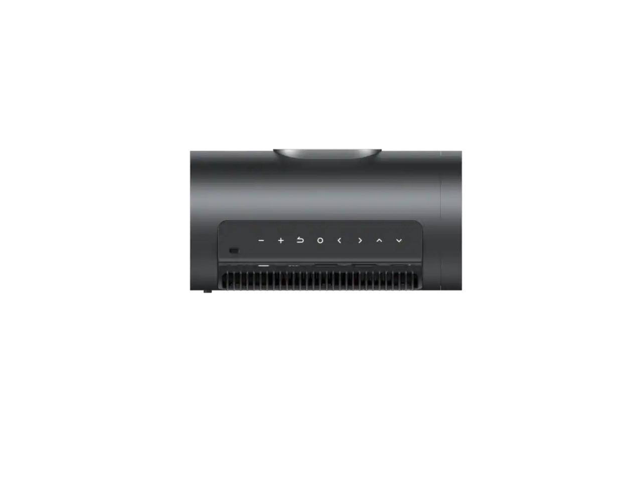 Alt View 1. JmGO - JmGO PicoPlay+ 1080P Google TV Mini Projector, 8W Dolby, 3D, HDR10, WiFi/Bluetooth - Black - Black.