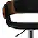 Alt View 12. Simpli Home - Farrell Adjustable Gas Lift Bar Stool - Black.