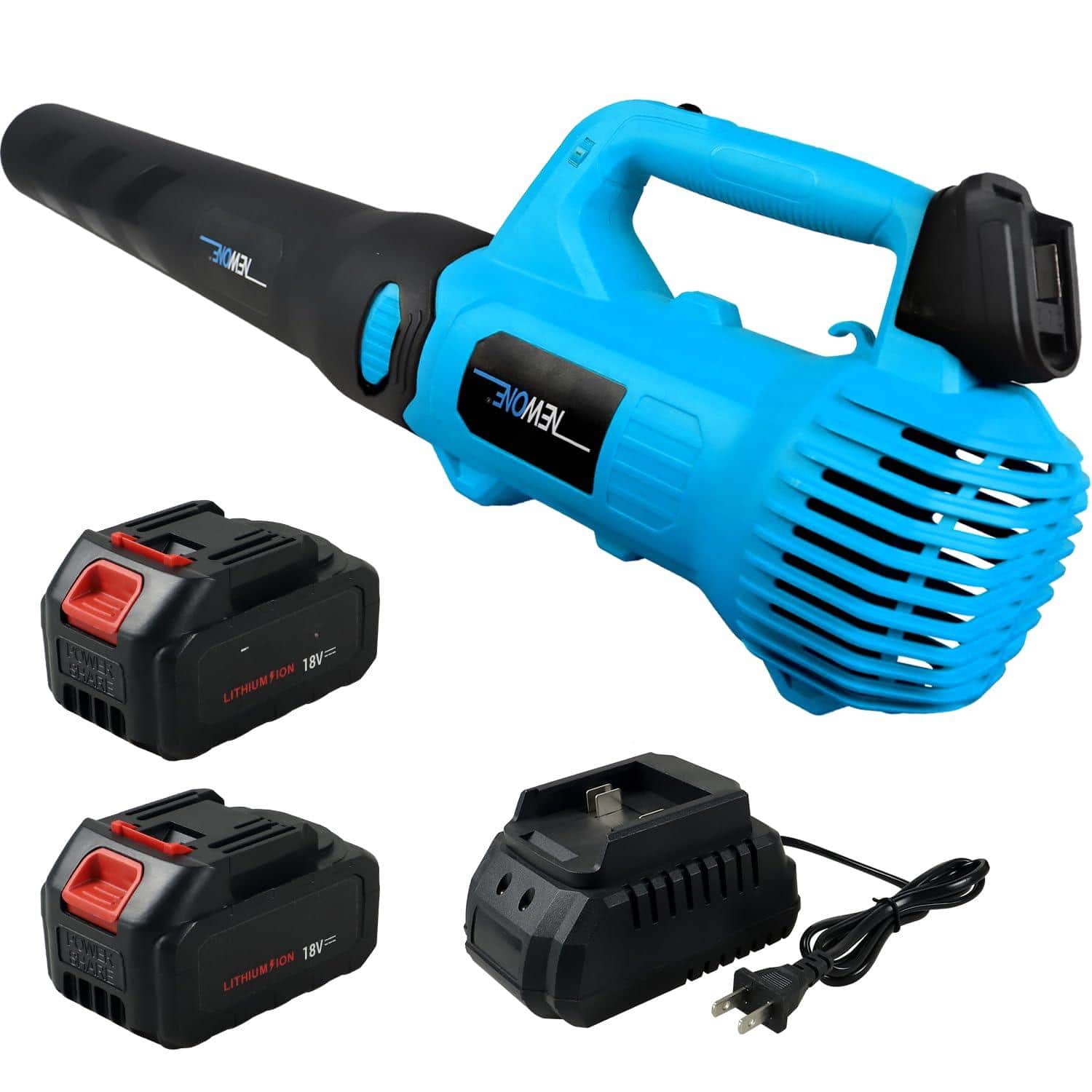 JETRANSPORT - Small Leaf Blower Cordless Compatible With Makita 18v 157mph/64cfm Lightweight Mini Hand Electric Vacuum For L - Large Blower