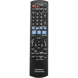 ZdalaMit - Replacement Remote N2QAYB000214 fit for Panasonic DVD Home Theater System SC-PT760 SC-PT954 SAPT1054 SAPT760 SAPT954 - Black