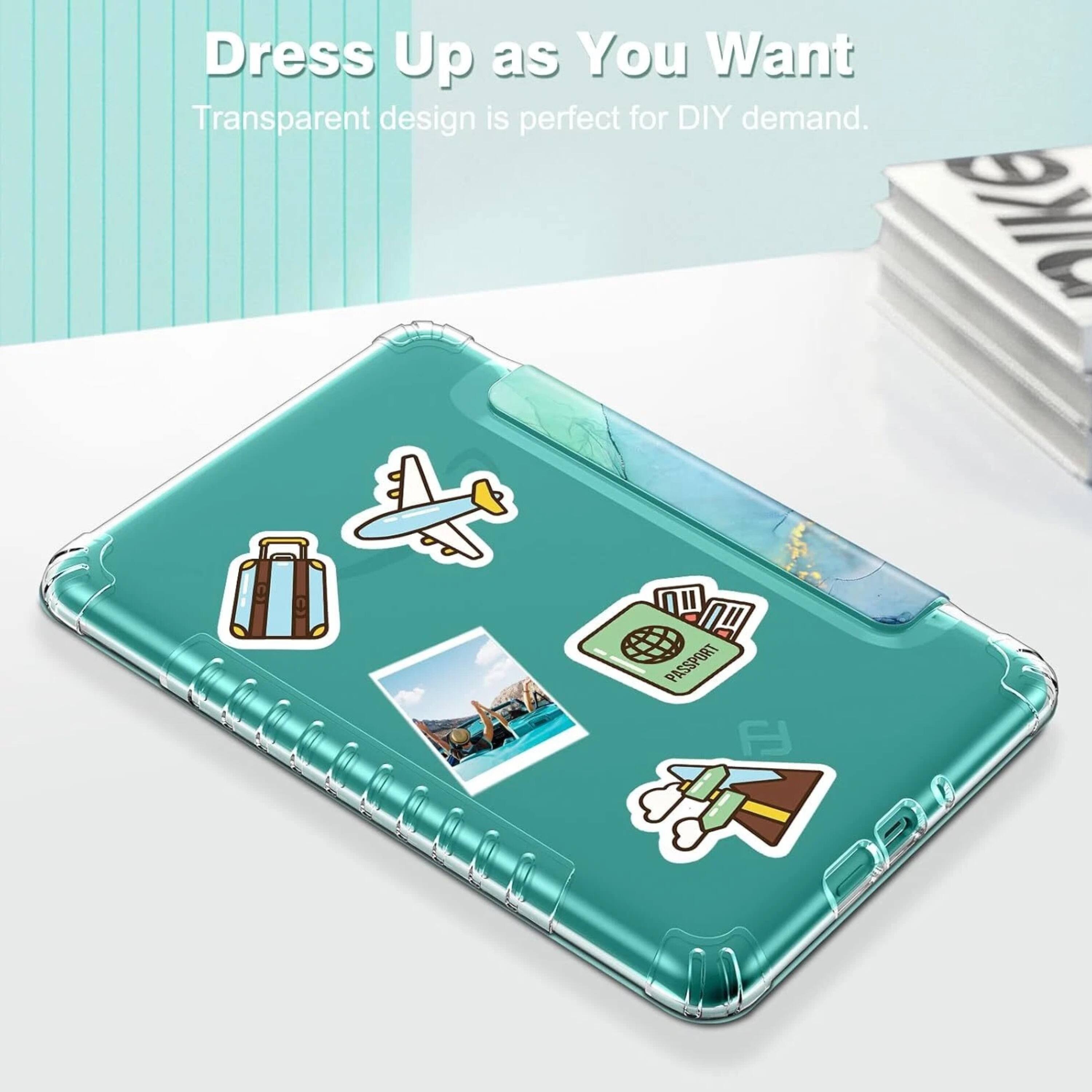 Dress Up as You Want  
Transparent design is perfect for DIY demand.