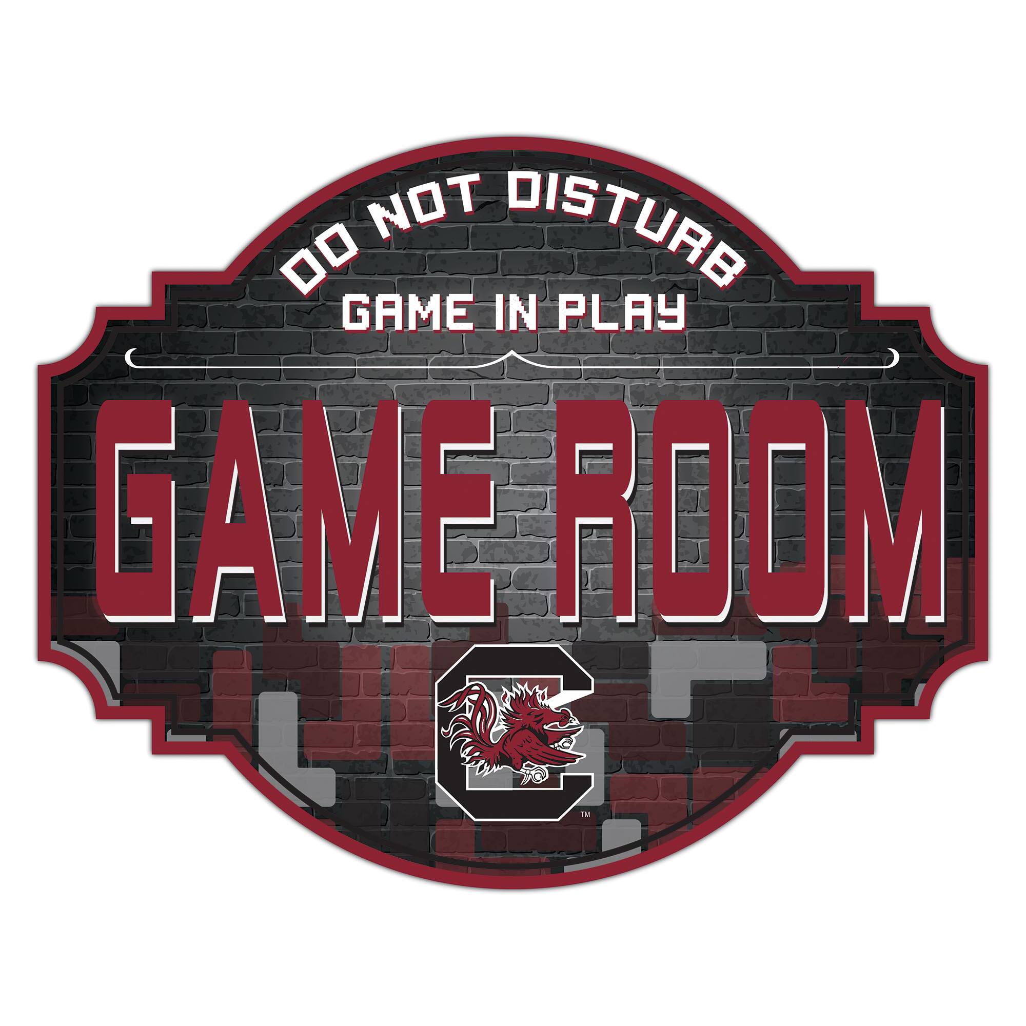 South Carolina Gamecocks 12'' Game Room Tavern Sign