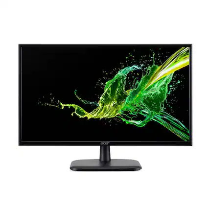 Front. Acer - 21.5" Widescreen LED Monitor 1920x1080 100Hz 250Nit HDMI VGA - Black.