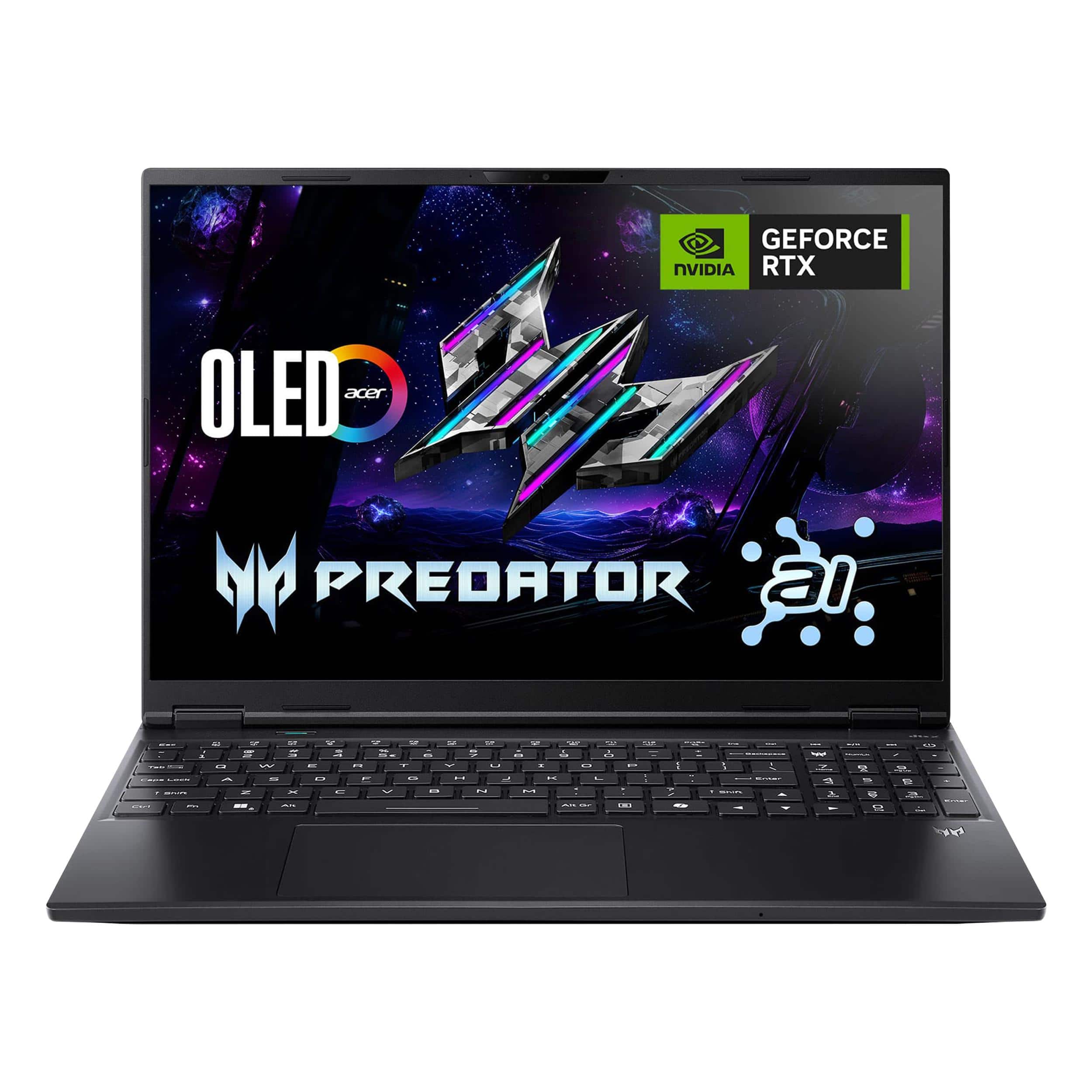 Acer - Predator Helios Neo 16S AI 16" Gaming Laptop,Intel Ultra 9 275HX,32GB RAM,2TB SSD,GeForce RTX 5070Ti,Win 11 - Black