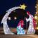 Alt View 8. Winado - 3.7FT Christmas Nativity Jesus Scene with LED Lights Christian Families for Outdoor Holiday Party Religious Decorations - Multicolor.