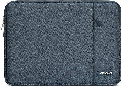 Alt View 1. mosiso - Laptop Case 13-13.3 inch Laptop Sleeve Fit with MacBook Air/Pro 13/Pro 14  HP Dell ASUS Lenovo  Sleeve Bag with Pocket - Haze Blue.