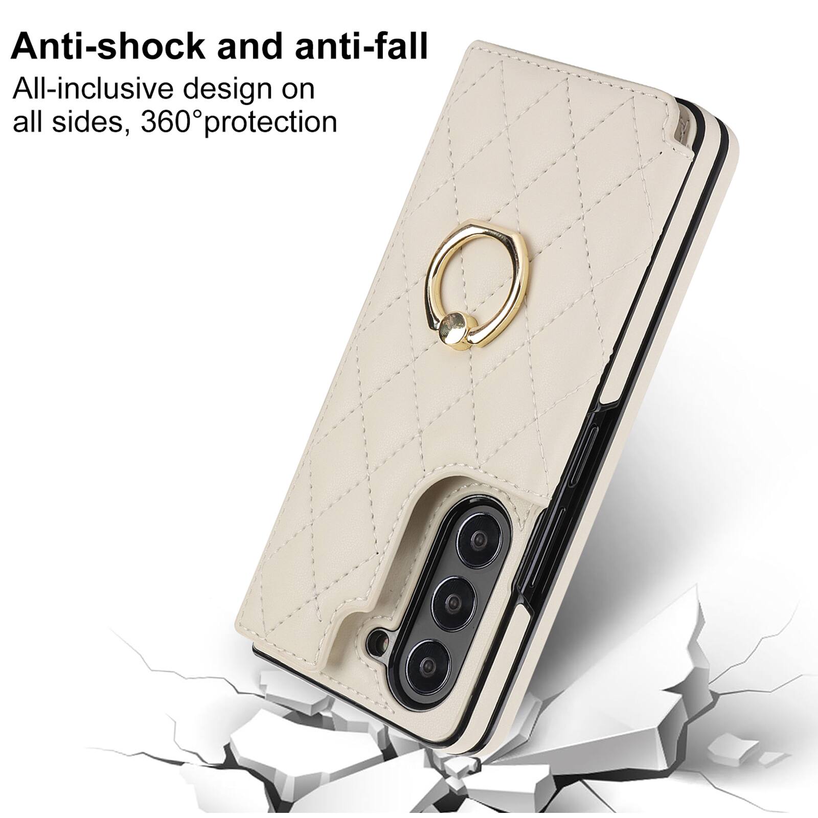 Anti-shock and anti-fall All-inclusive design on all sides, 360° protection