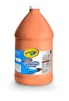 Crayola - Washable Paints, 1 Gallon - Orange