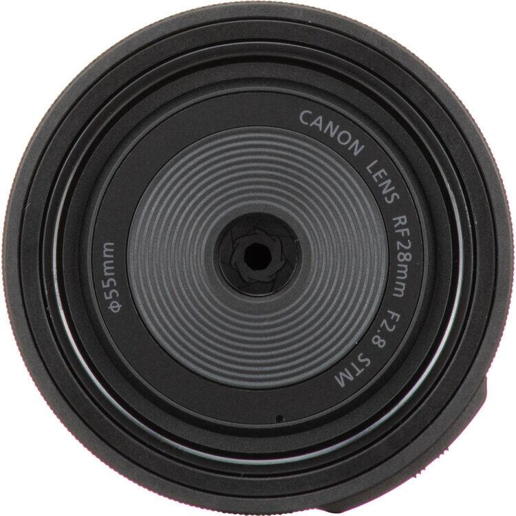 55mm CANON LENS RF28mm F2.8 STM
