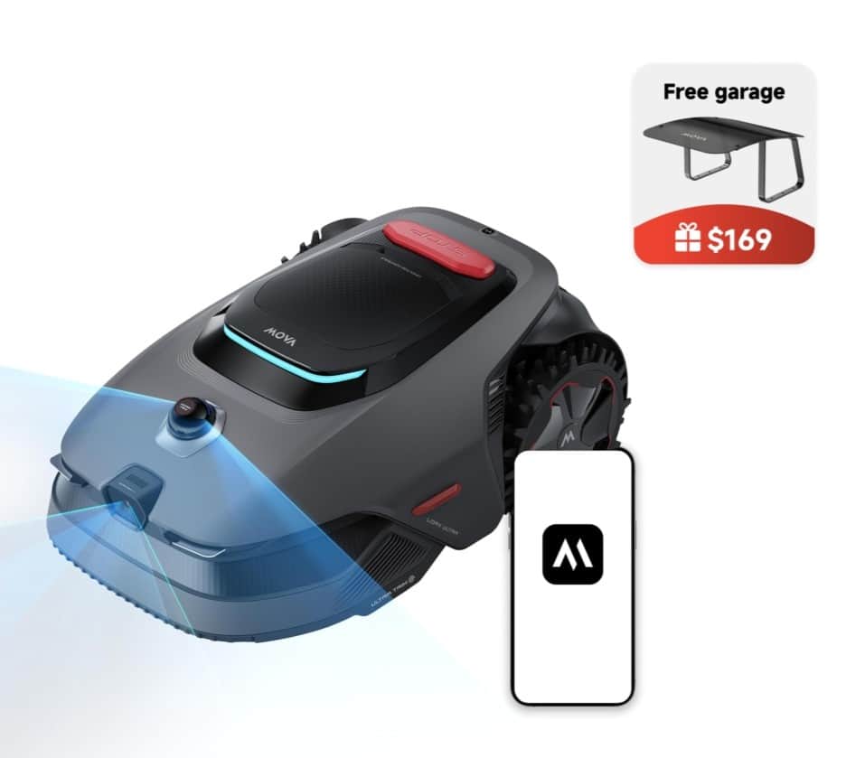 Free garage  
$169  

MOVA  

LOE LATN