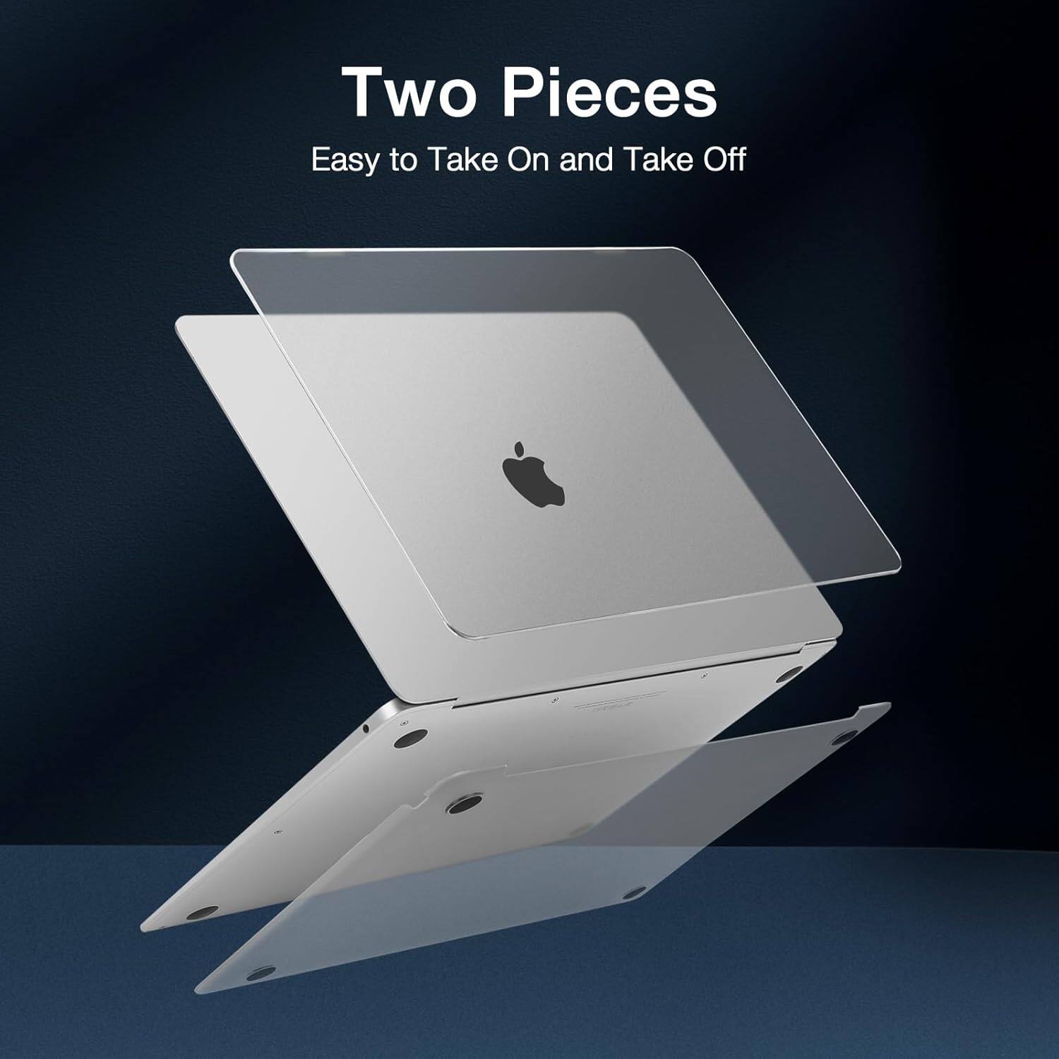 Two Pieces  
Easy to Take On and Take Off