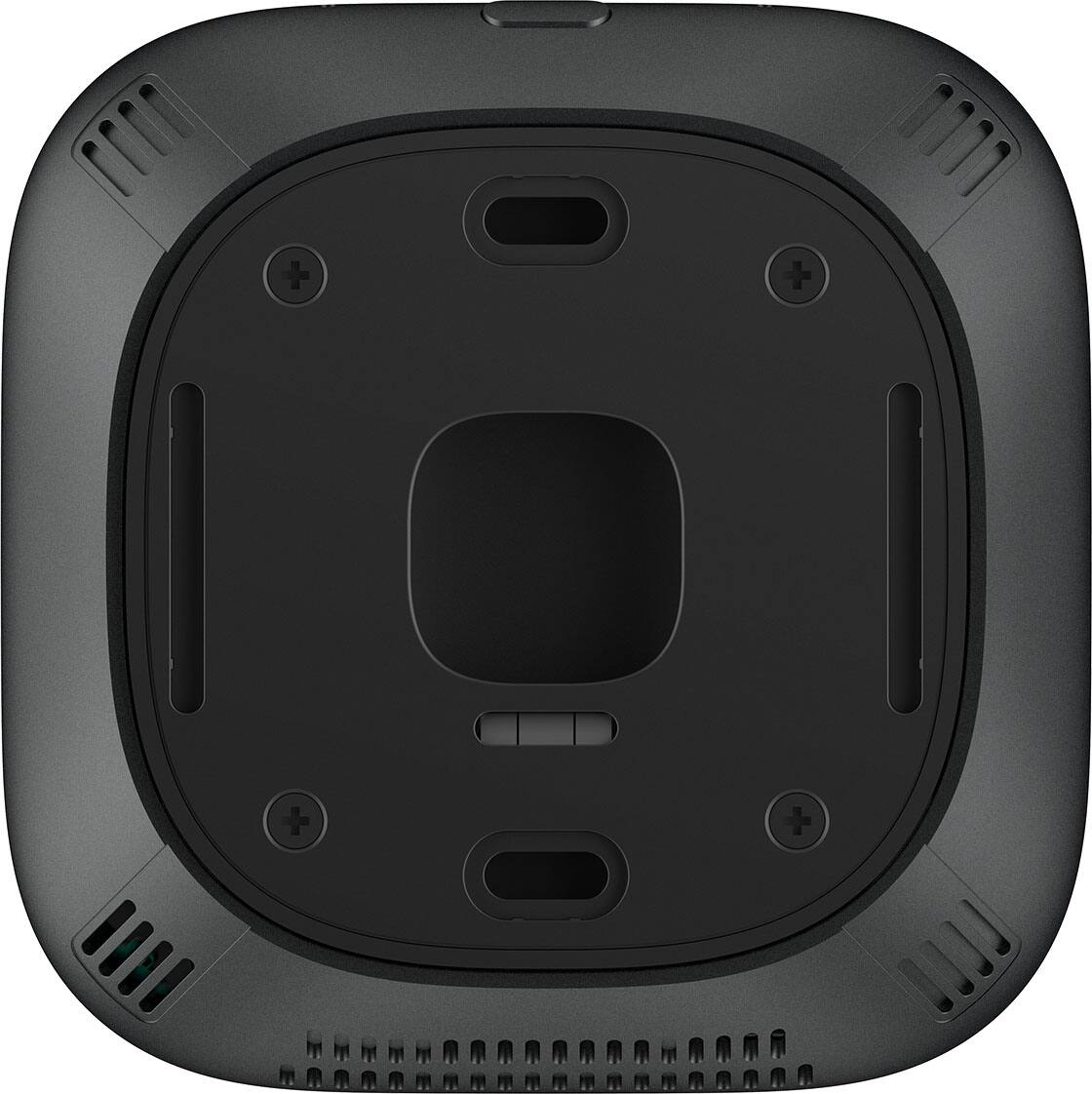 Left. Aqara - Wall Thermostat W200 - Black.