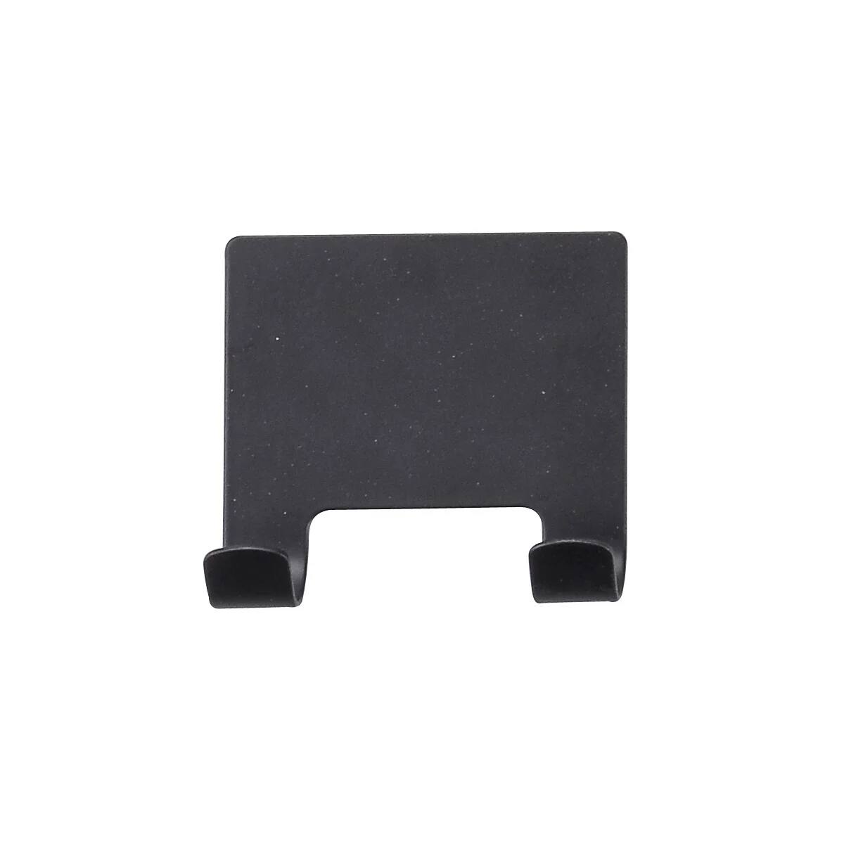 Back. J&V TEXTILES - 10 Inch Shower Squeegee with 3M Hanger - BLACK.