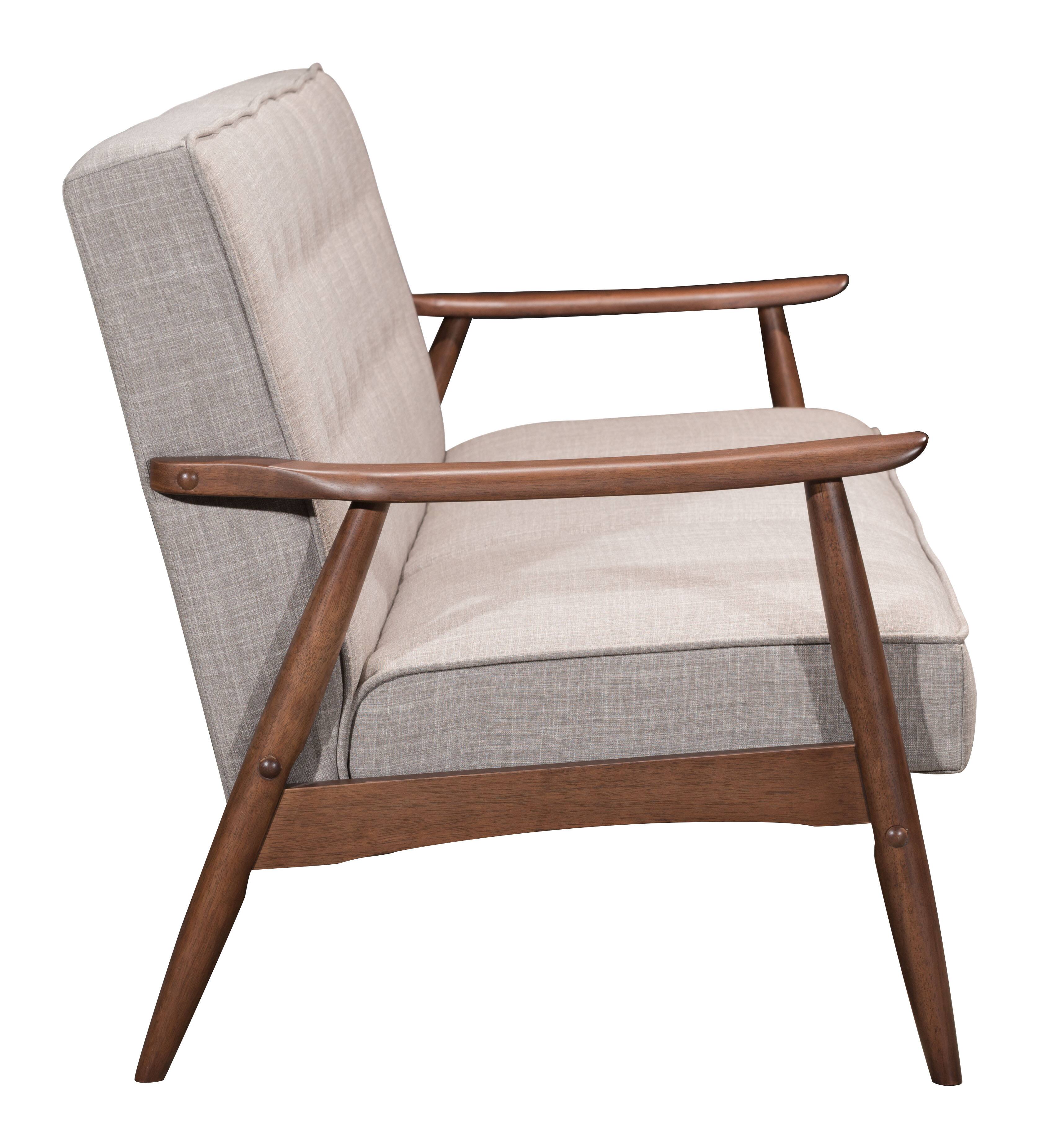 Back. Hivvago - Rocky Sofa Putty - Putty.