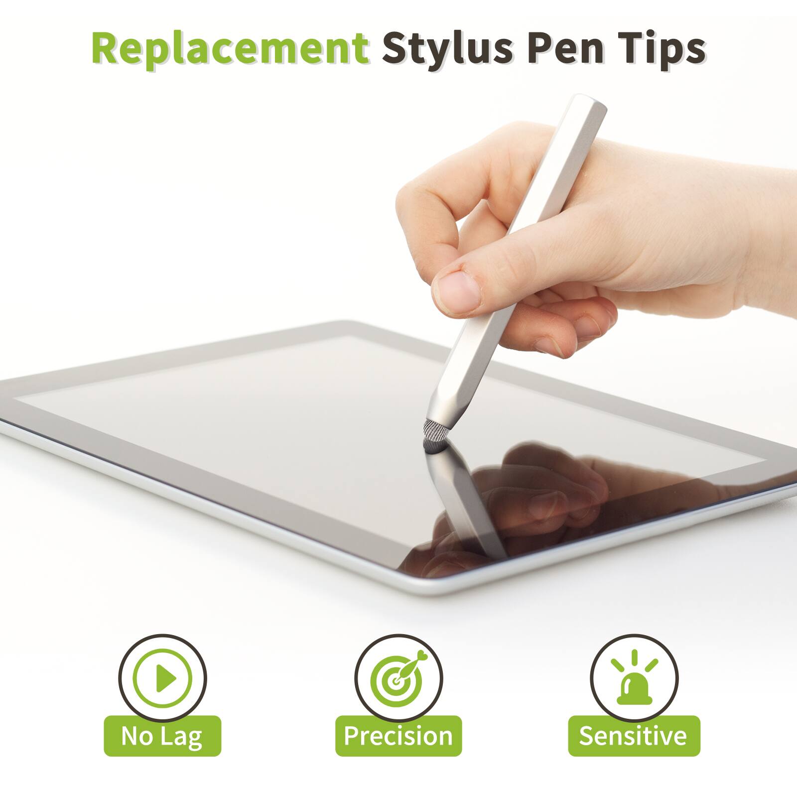 Replacement Stylus Pen Tips

- No Lag
- Precision
- Sensitive
