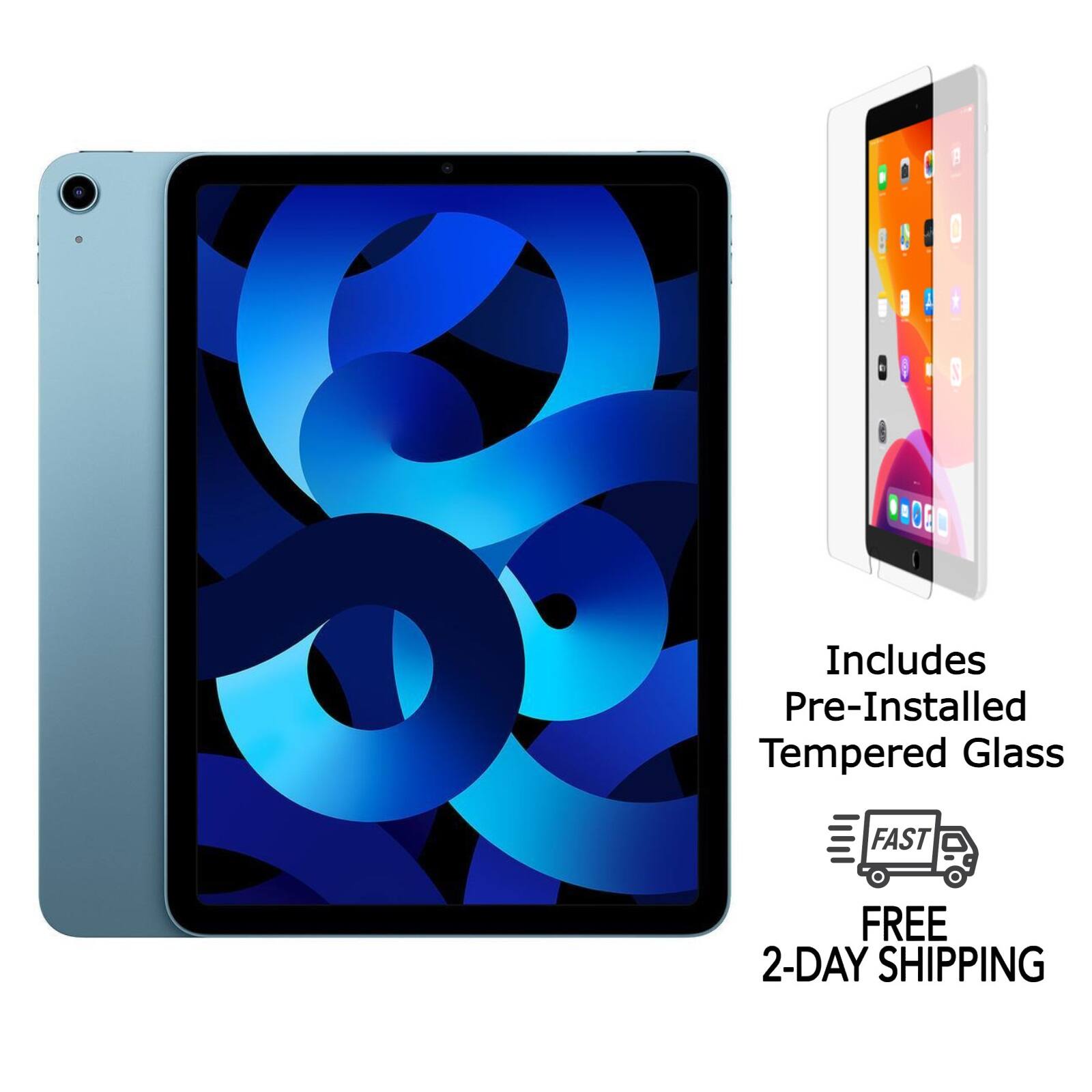 Includes Pre-Installed Tempered Glass  
FAST FREE 2-DAY SHIPPING