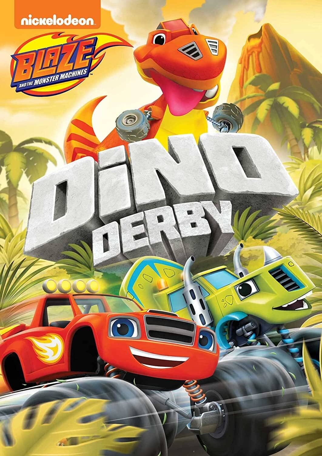 Blaze And The Monster Machines: Dino Derby  - DVD