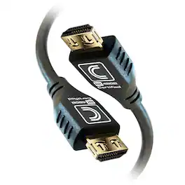 Comprehensive - 6' MicroFlex Pro AV/IT Integrator Series 8K 48Gbps HDMI Cable with ProGrip, Jet Black