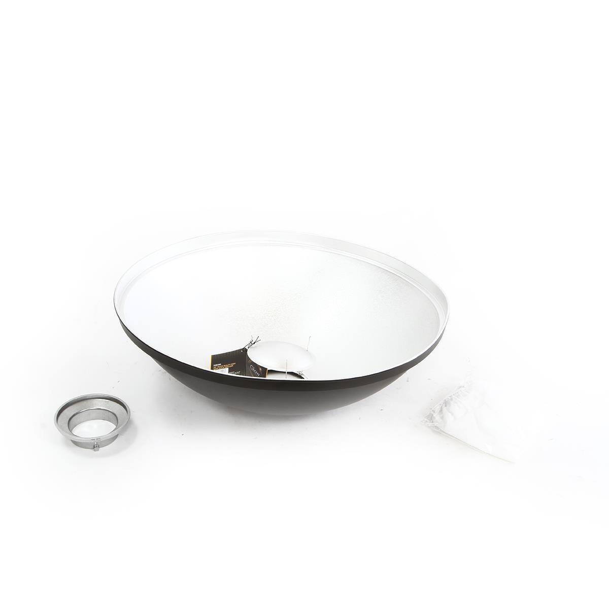 Alt View 1. Glow - Glow 28" Silver Beauty Dish for Bowens Mount.