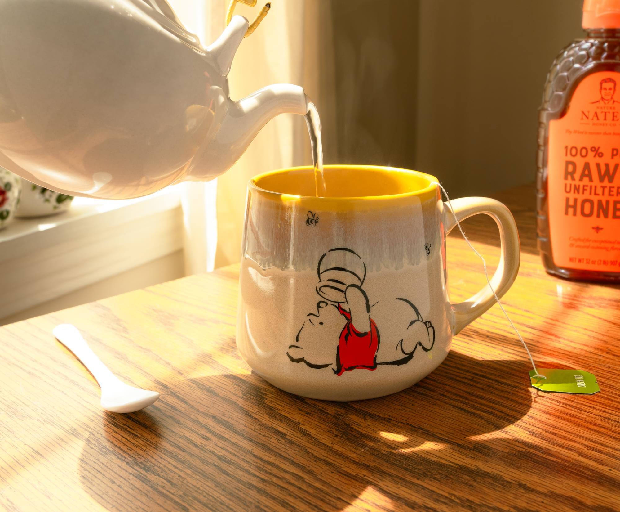 NATE  
100% RAW UNFILTERED HONEY