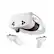 Front. Meta - Meta Quest 3S 128GB | VR Headset Without Wires — Thirty-Three Percent More Memory — 2X Graphical Processing Power - White.