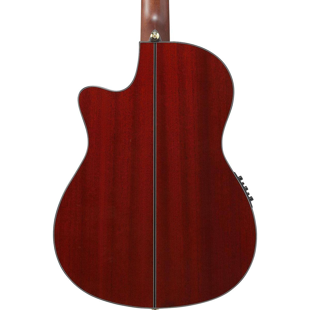 Alt View 4. Ibanez - Ibanez Classical Series GA35TCE Acoustic Electric Guitar, Sapphire Red.
