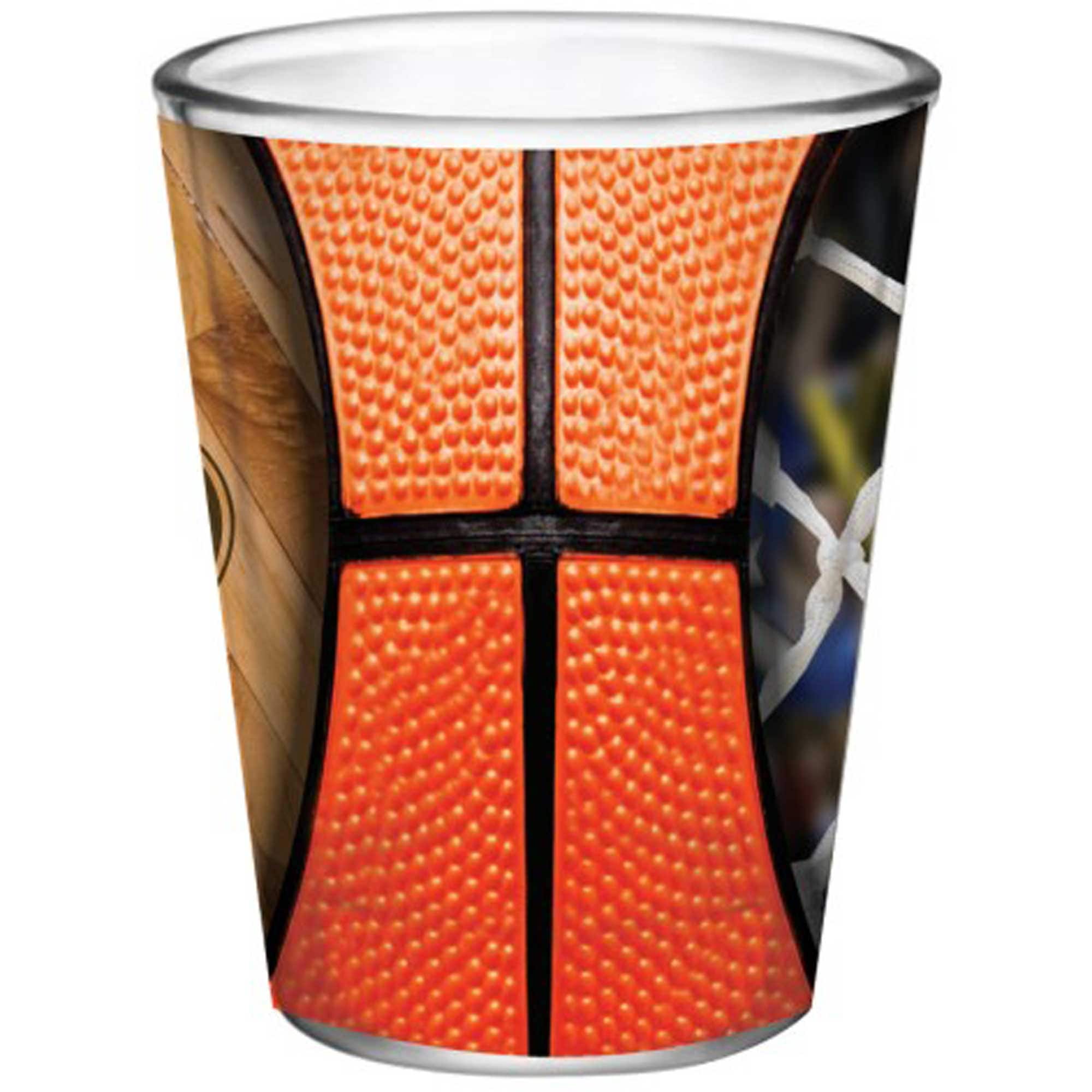Alt View 1. Indigo Falls - Auburn Tigers 2oz. Basketball Collector Shot Glass - Multicolor.