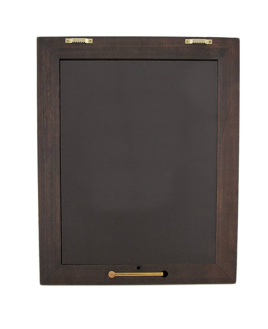 Alt View 2. Zeckos - Big Sky Carvers Grey Wolf Wood Frame Wall Art - Gray.