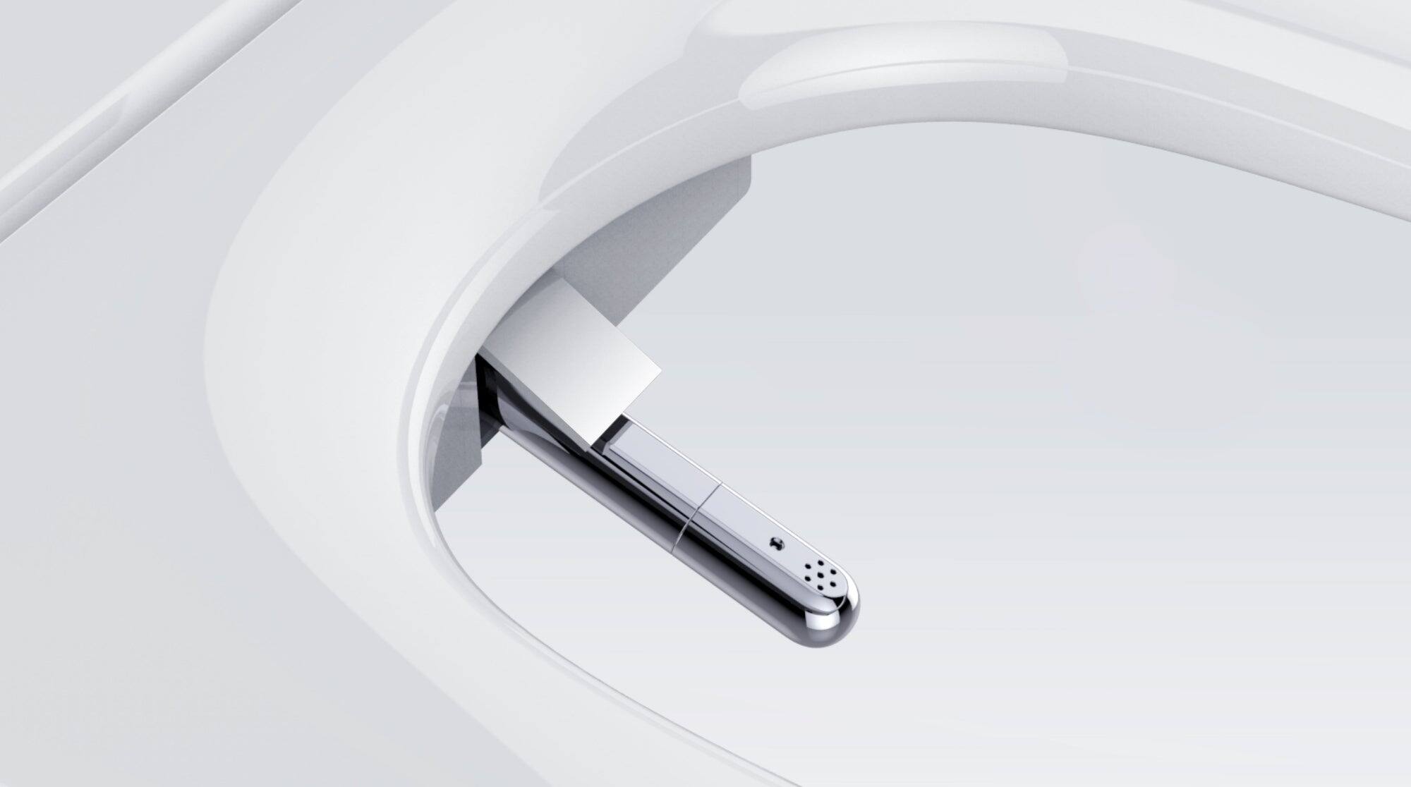 Alt View 7. Boyel Living - White Pro Version Smart Toilet Multi Mode Cleaning Heated Seat Auto Lid Sensor Flush Premium Full Function Design - WHITE.