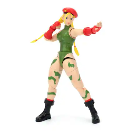 Front. Jada Toys - Jada Toys Ultra Street Fighter II Cammy 6-Inch Action Figure - Multicolor.