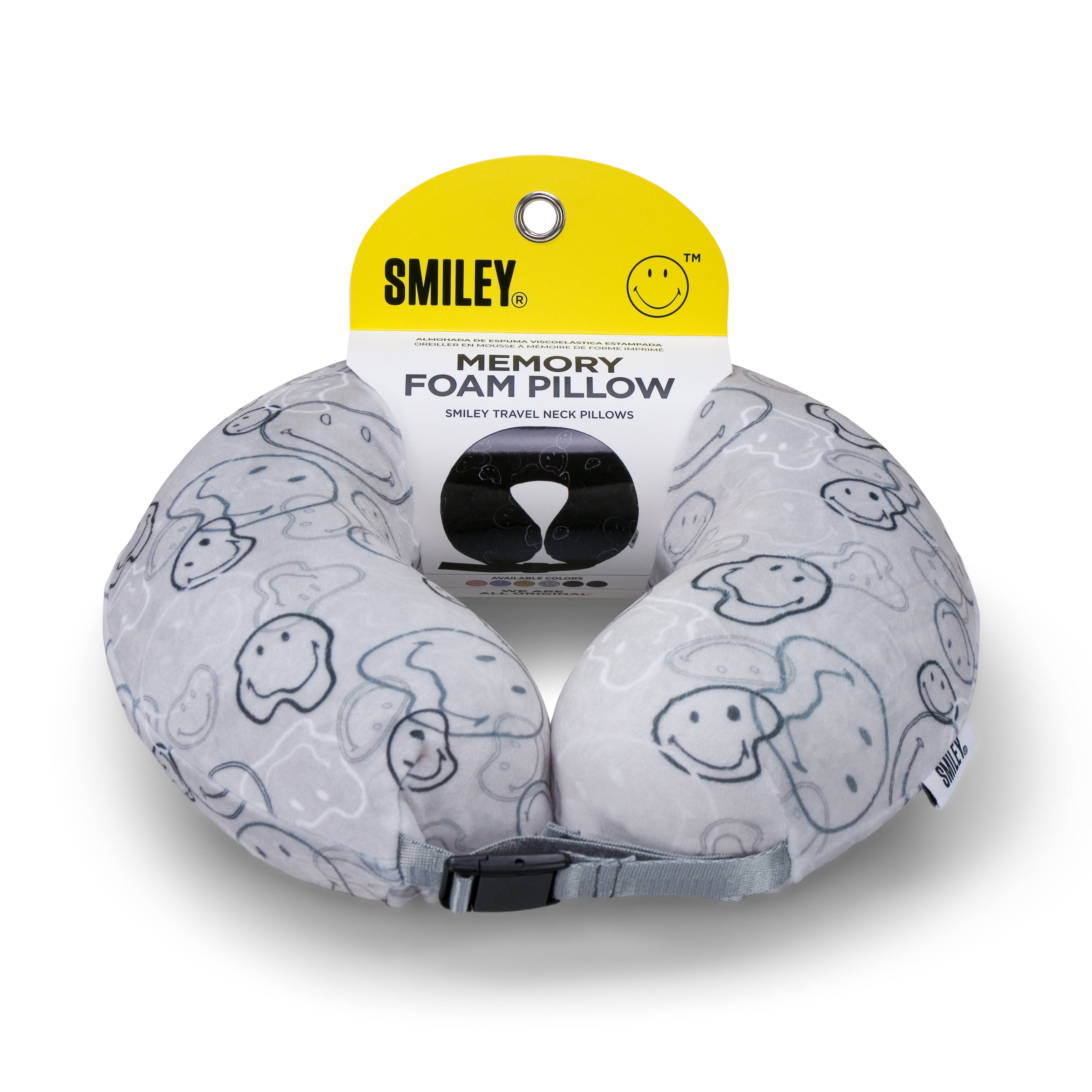 SMILEY  
TM  
MEMORY FOAM PILLOW  
SMILEY TRAVEL NECK PILLOWS  
STARCHE COLORIES  
LORIS  
SMILEY