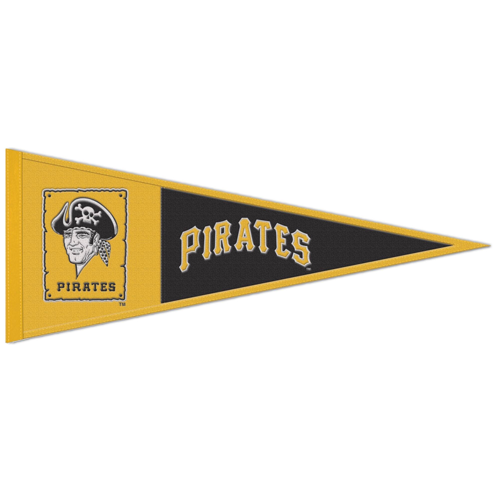"WinCraft - Pittsburgh Pirates 13"" x 32"" Retro Logo Pennant - Multicolor" price history on PriceWatchPro
