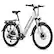 Angle. GEN3 - The Stride Step-Thru eBike w/ 45 mi Max Operating Range and 20 MPH Max Speed - White.