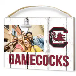 Jardine - South Carolina Gamecocks 8'' x 10'' Weathered Clip It Frame - White