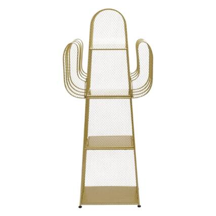 Front. Home Collection - 4 Shelf Bookcase Bookshelf Storage Display Rack Book Organizer - Gold.