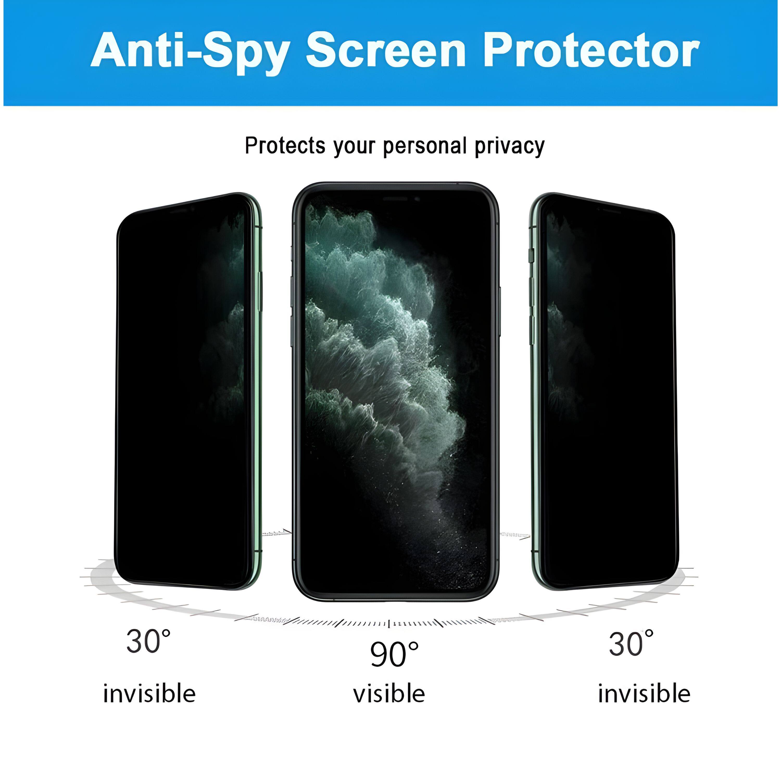 Anti-Spy Screen Protector

Protects your personal privacy

30° invisible

90° visible

30° invisible