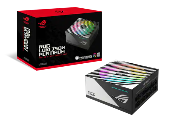 ROG Loki 750W Platinum
Gaming Power Supply Unit
ATX 3.0 Compatible
80 Plus Gold
ASUS AURA
Republic of Gamers