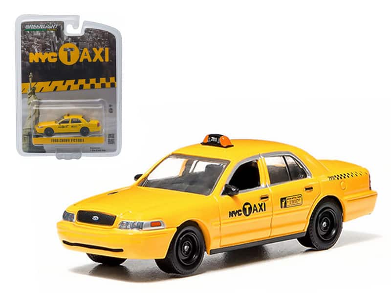 "Ford Crown Victoria Yellow ""NYC Taxi"" (New York City) 1/64 Diecast Model Car by Greenlight" price history on PriceWatchPro