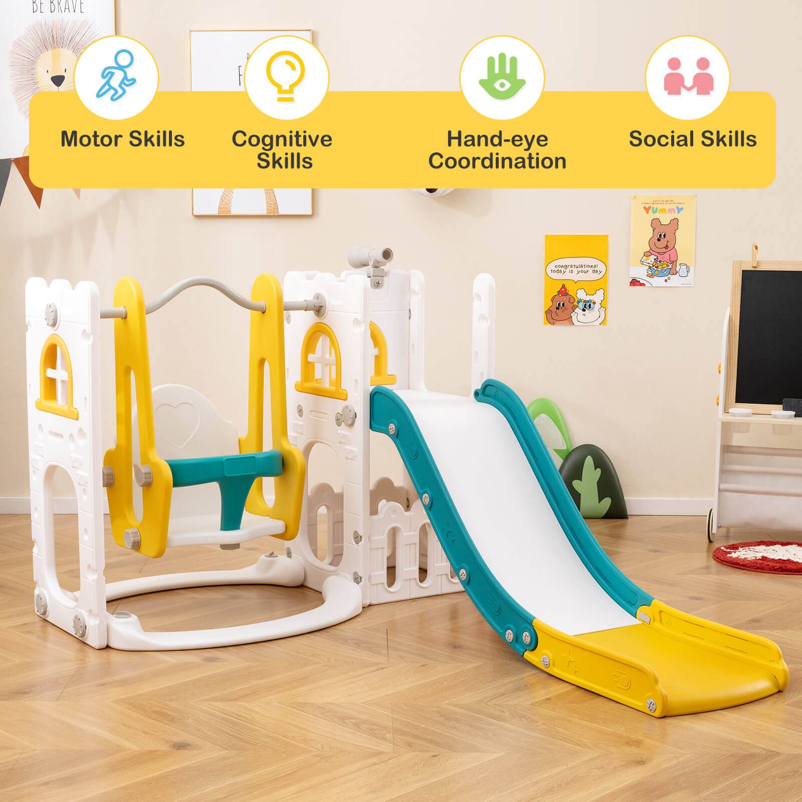 Motor Skills  
Cognitive Skills  
Hand-eye Coordination  
Social Skills