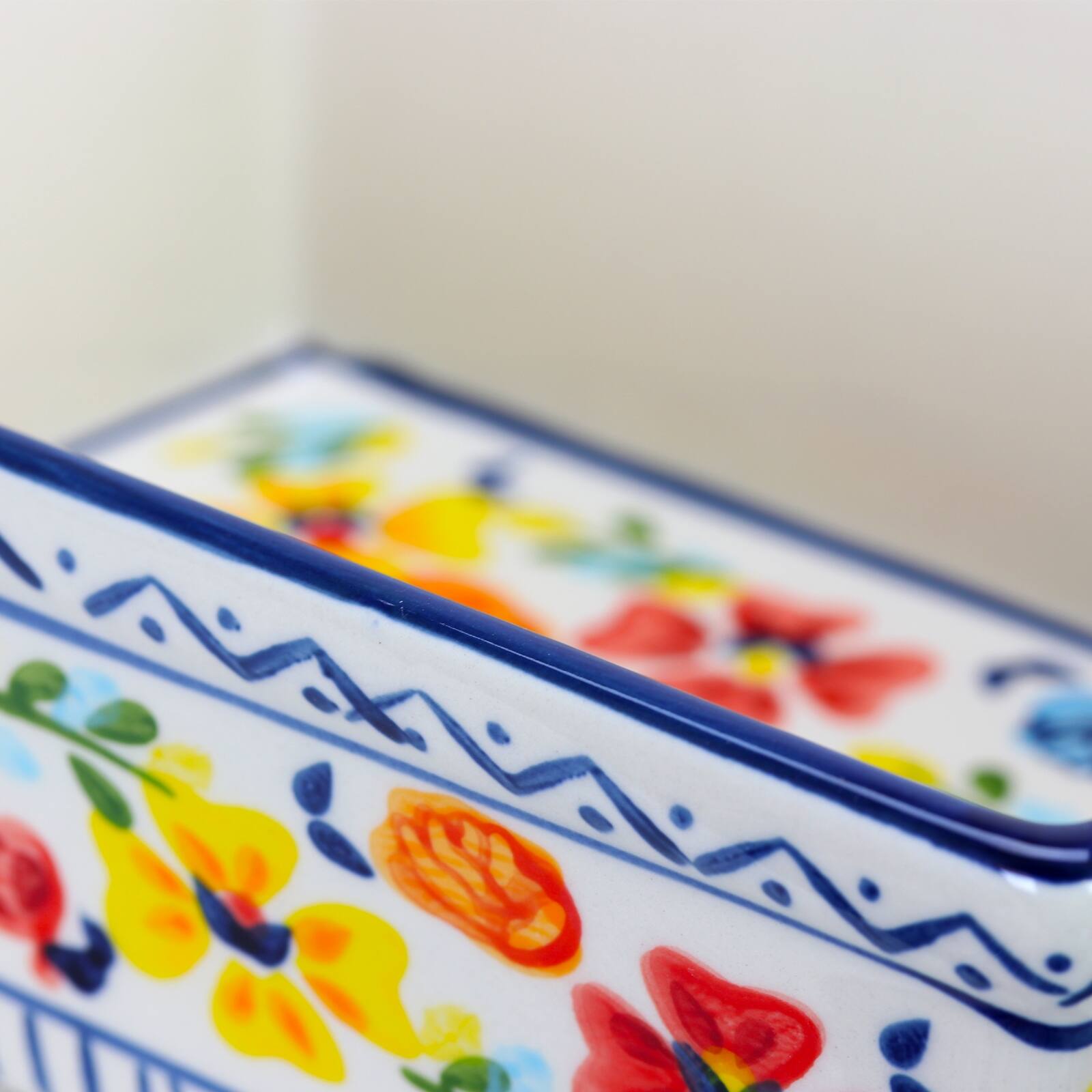 Alt View 3. Gibson - Gibson Luxembourg 10.5 inch Pie Dish and 10 inch Bakeware set in stoneware - Dark Blue.