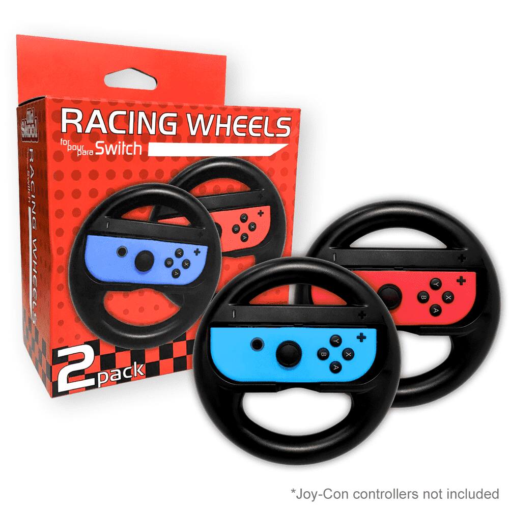 500 RACING WHEELS for pour Switch para RACING X + X WHEELS I 2 pack

*Joy-Con controllers not included