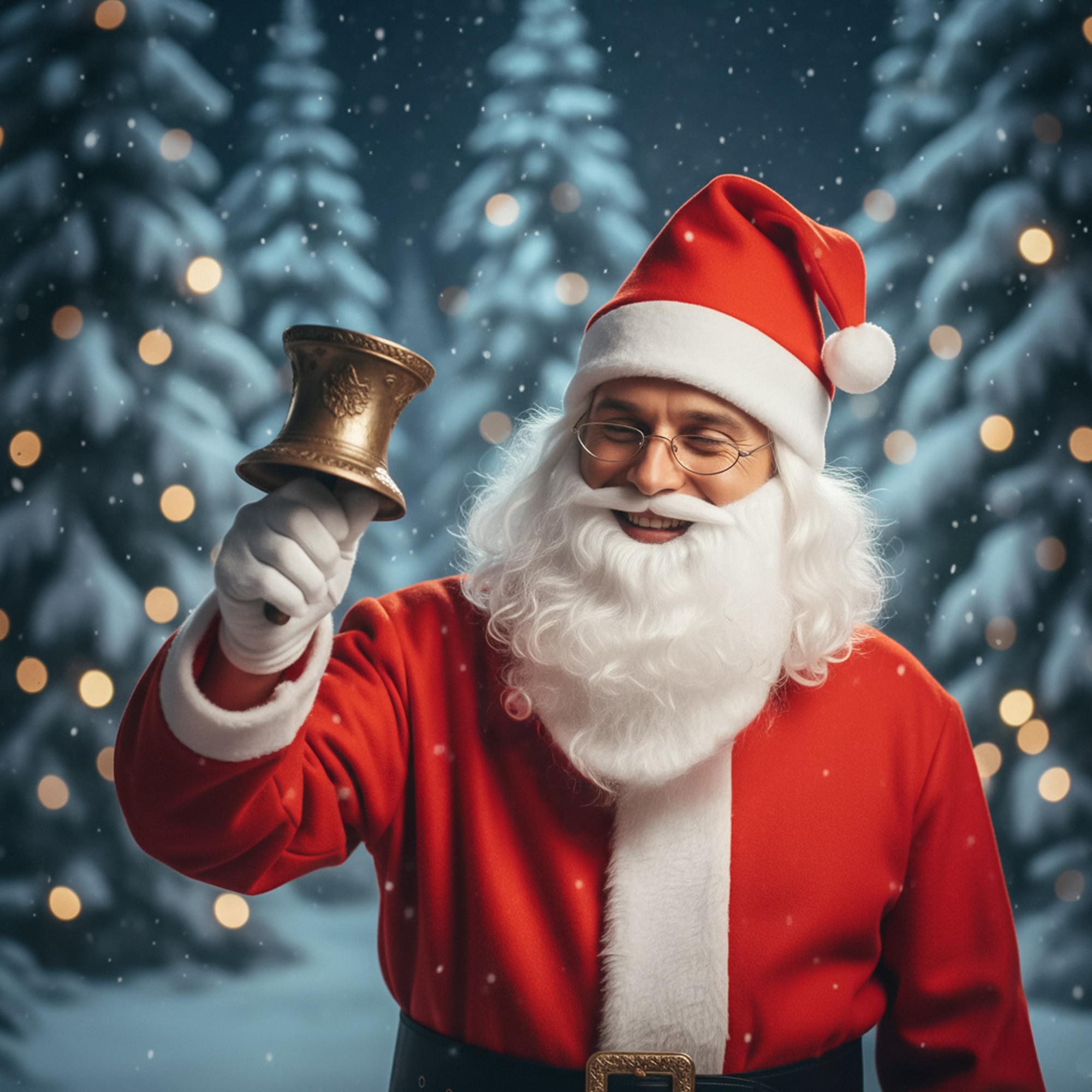 Alt View 2. Smiffys - Santa Kit Costume Accessory - Black.