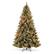 Front. Best Choice Products - Best Choice Products 12ft Pre-Lit Pre-Decorated Holiday Christmas Tree w/ 3,896 Flocked Tips, 1,250 Lights, Base - Green.