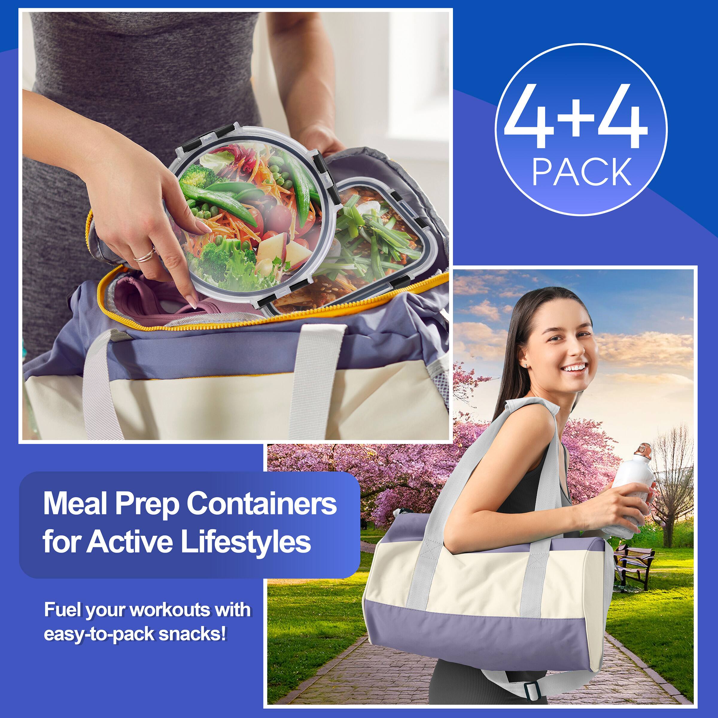 4+4 PACK

Meal Prep Containers for Active Lifestyles

Fuel your workouts with easy-to-pack snacks!