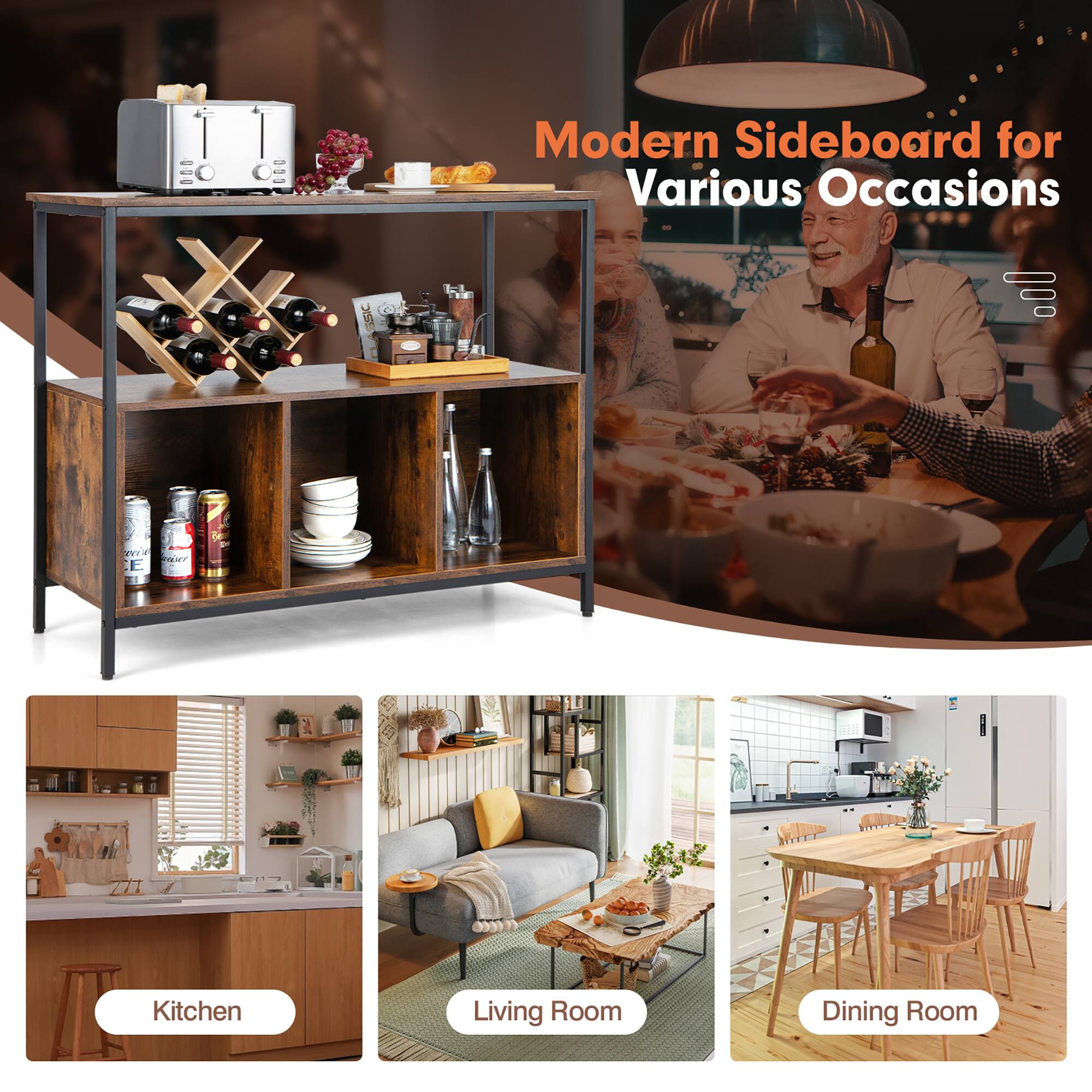 Modern Sideboard for Various Occasions

Kitchen
Living Room
Dining Room