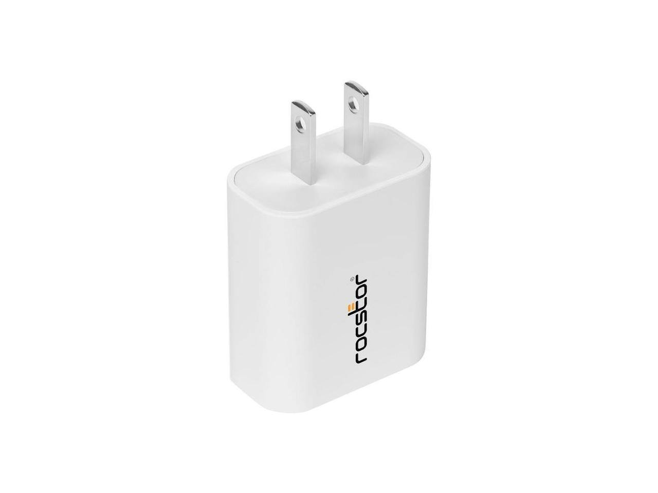 Alt View 1. Rocstor - Rocstor 20W Smart USB-C Power Adapter Y10A256W1.
