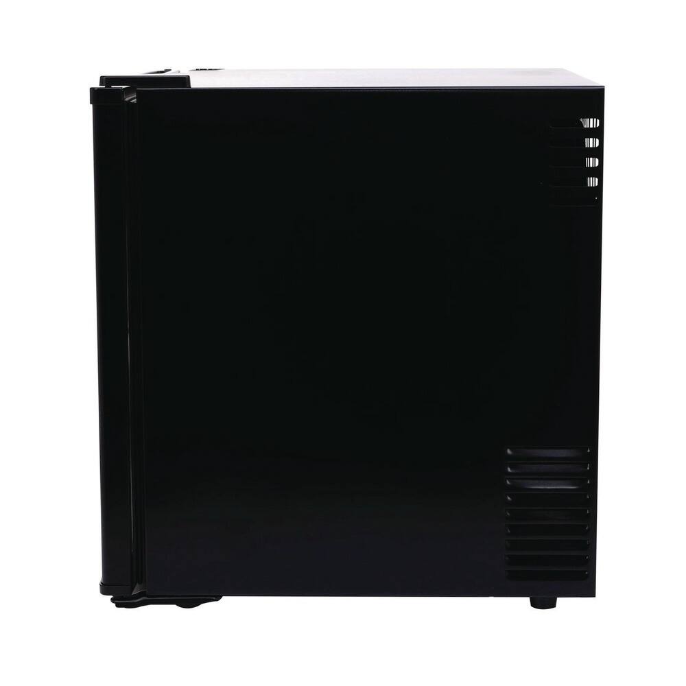 Left. Avanti - SAR1701N1B 1.7 cu ft Superconductor Compact Refrigerator - Black - Black.