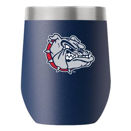 Front. Gametime Sidekicks - Gonzaga Bulldogs 12oz. Stemless Tumbler - Multicolor.