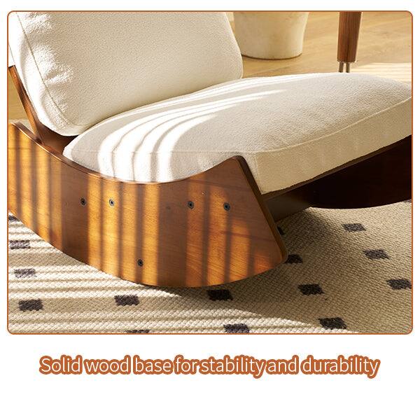 Solid wood base for stability and durability