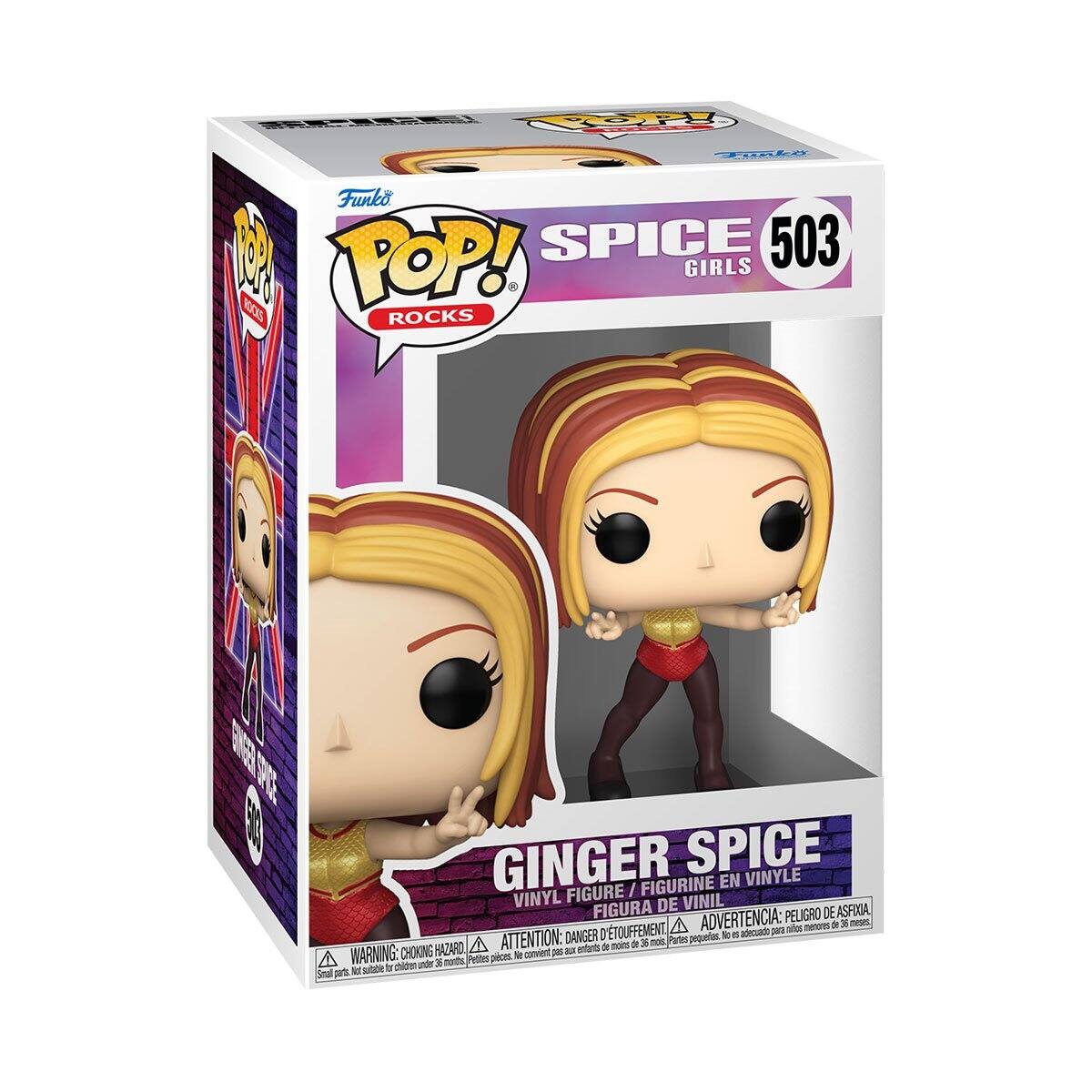 Funko POP! SPICE 503 GIRLS ROCKS 1 3 E SPICE GINGER / FIGURINE EN VINYLE VINYL FIGURE VINIL FIGURA DE VINIL

ADVERTENCIA: PELIGRO DE ASFIXIA - ATTENTION: DANGER D'ETOUFFEMENT - WARNING: CHOKING HAZARD - Pequeñas piezas no son adecuadas para menores de 3 años